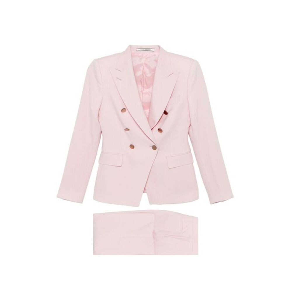 Tagliatore Women's Wool Double-Breasted Suit
